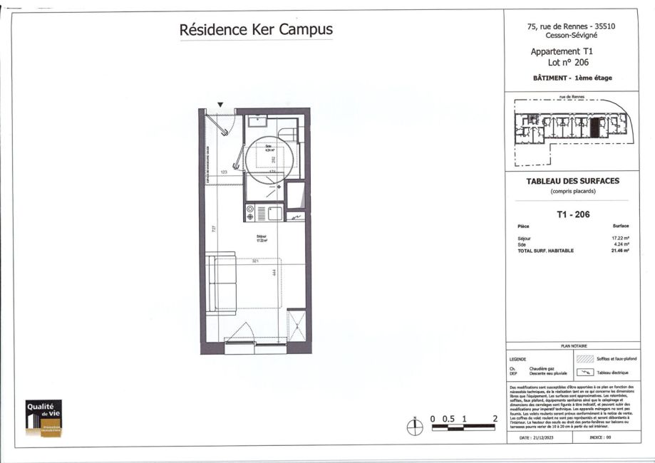 Vente terrain + maison CESSON SEVIGNE Ille-et-Vilaine